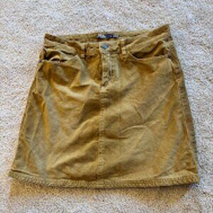 PrAna Corduroy Skirt Size 6 Brown